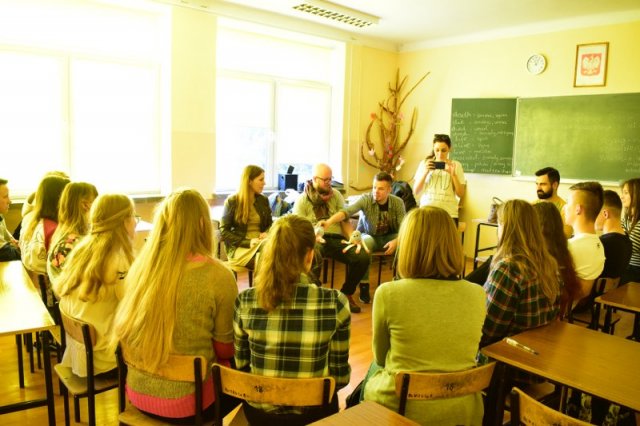 Nietypowa lekcja w ramach projektu: „Let me tell you a story”